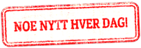 Noe nytt hver dag!